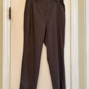 Akris Classic Brown Straight Leg Trousers